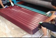 장식 파형강 지붕 쉬트를 구축하기 위한 주문 제작된 프리페인팅된 파형강 지붕 쉬트