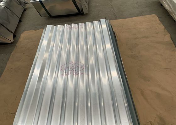 ASTM A653 아연 도금 골함석 지붕 강판 (40-275g/m² 아연 코팅, 지붕 및 벽 클래딩용)