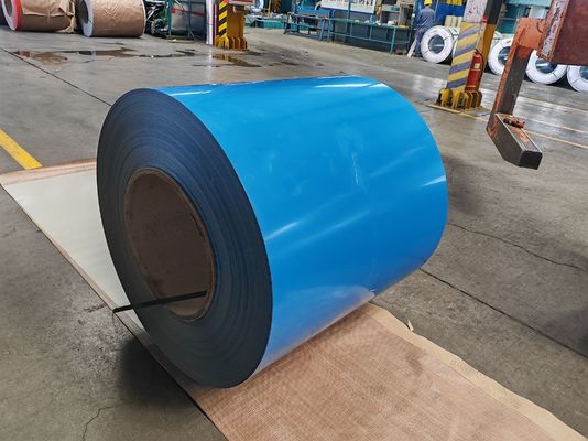 주문 1250mm 사전 도장 컬러 강판 코일 (PE / SMP / HDP / PVDF 코팅 및 10-25μm 상부 도장) - 지붕 및 패널 용도 online manufacture