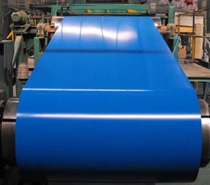 주문 1250 밀리미터 스퐁치크는 럴 ASTM A792 피피기 지붕 시트를 청색화합니다 online manufacture
