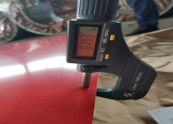 주문 맞춤형 RAL 색상 PVDF 전면 페인팅 철강 장 DX51D AZ 지붕 및 클래싱에 코팅 online manufacture