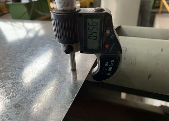 주문 0.15–3.8mm JIS G3302 SGCC 열연 아연 도금 강판 Z40–Z275 (건축 및 산업용) online manufacture