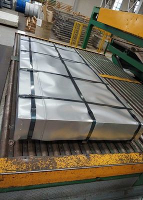 구입하다 0.60mm DX51D Z120 옥상 및 HVAC 제조를 위한 핫-디프 진열 철강 장 online manufacture