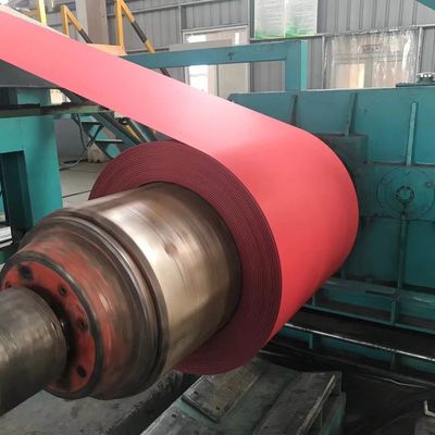 주문 DX51D PPGI 선발 페인트 가루화 철 코일 1500mm까지 너비 컨테이너 판 및 지붕 애플리케이션 online manufacture