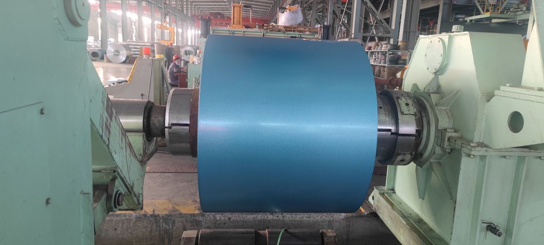 1250mm 사전 도장 컬러 강판 코일 (PE / SMP / HDP / PVDF 코팅 및 10-25μm 상부 도장) - 지붕 및 패널 용도