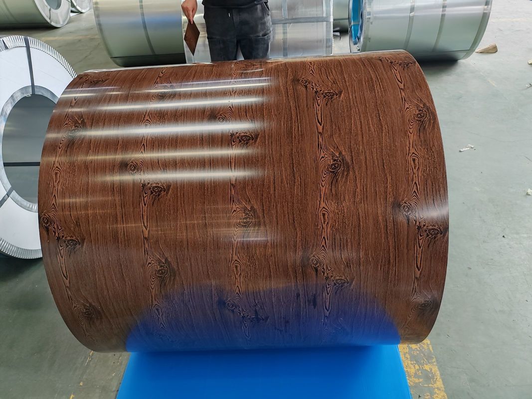 1250mm 사전 도장 컬러 강판 코일 (PE / SMP / HDP / PVDF 코팅 및 10-25μm 상부 도장) - 지붕 및 패널 용도