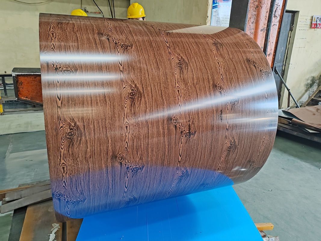 건축 패널 및 외부 클래딩용 PVDF 사전 도장 컬러 강판 코일 700–1250mm 폭, 180–320MPa 항복 강도