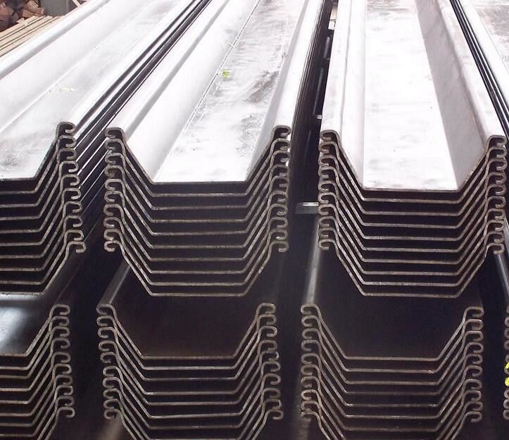 항구 및 Cofferdam 건설을 위한 U형 강철 잎 덩어리