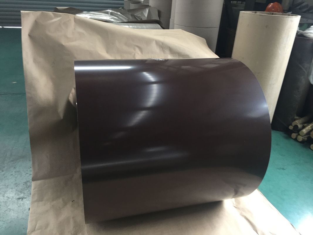 EN 10169 DX51D+Z 지붕 및 건설 패널에 대한 색상 코팅 철 코일 0.12~1.20mm 700~1250mm