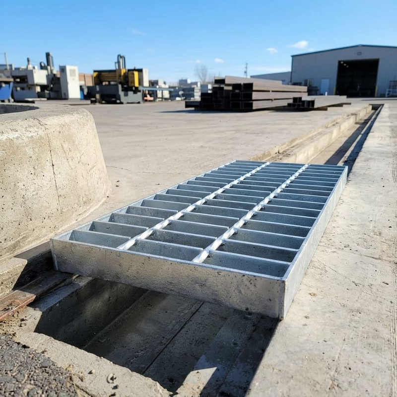 30×3mm Hot Dip Galvanized Metal Bar Grating for Factory Walkway & Trench Cover (공장 통로 및 트렌치 커버에 대한 30×3mm Hot Dip Galvanized Metal Bar Grating)