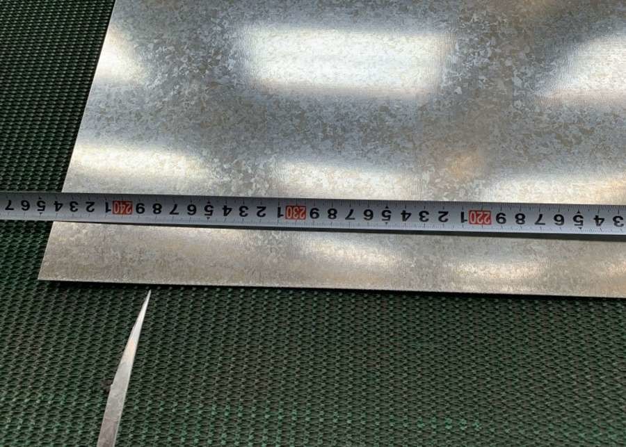 0.3·3.0mm 큰 스팡글 핫 디프 젤바니제 스틸 시트 35·1250mm 너비 외벽 클래딩 응용