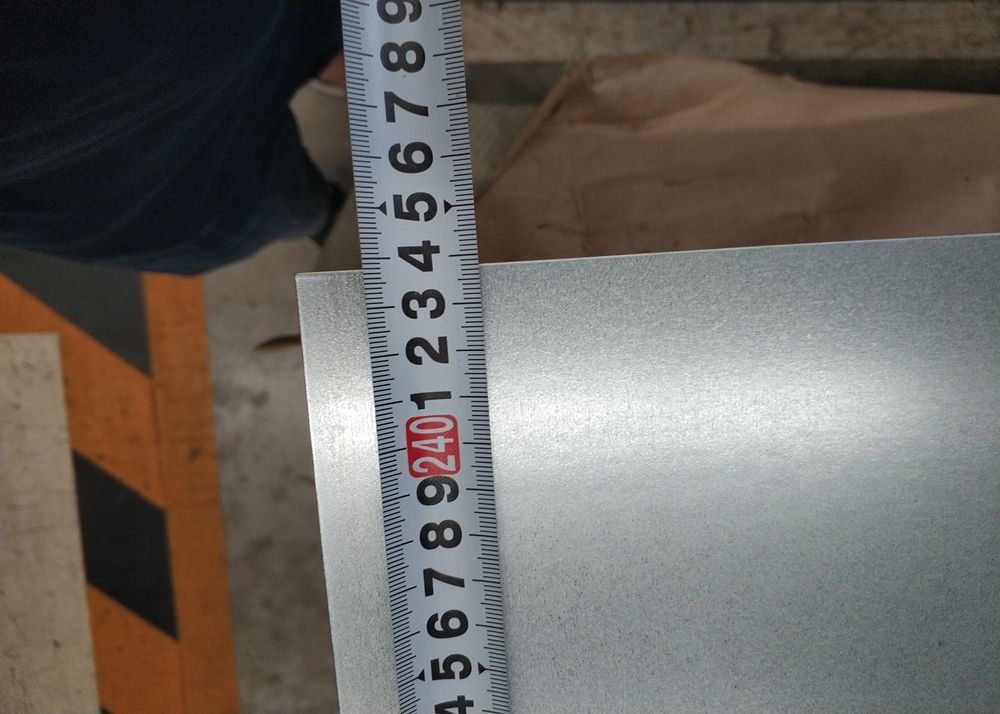 YX75-200-600 열연 아연 도금 강판 Q235 Q345 40–275 g/m² 산업용 지붕 시스템용
