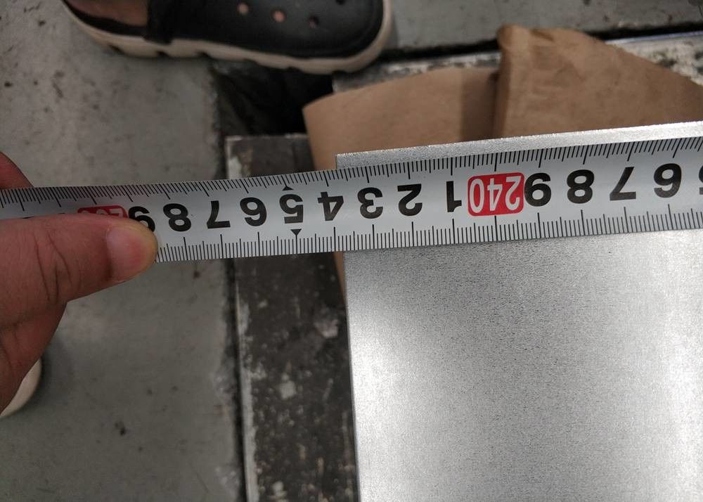 가전제품 및 판금 용도용 0.15mm 두께 열연 아연 도금 강판 SGCC DX51D 1000–1500mm 폭